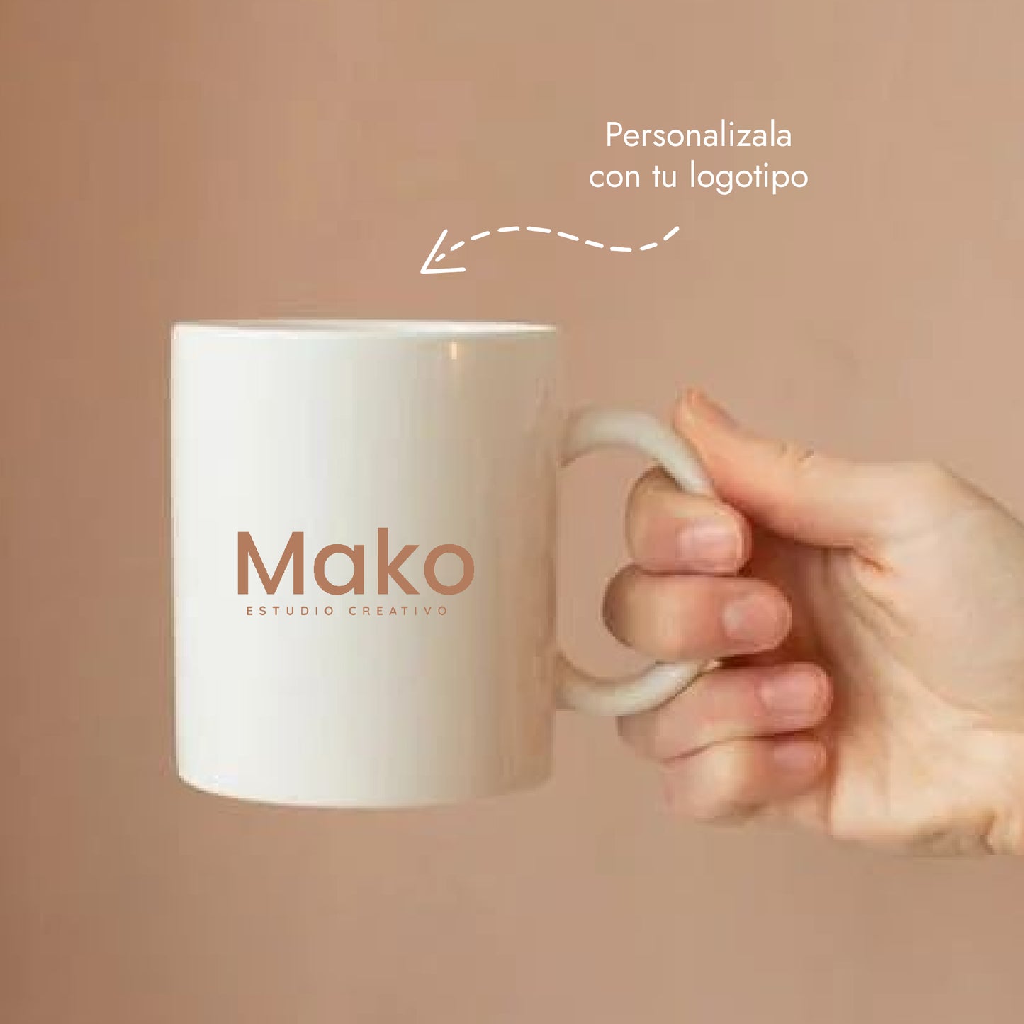 Taza con logotipo